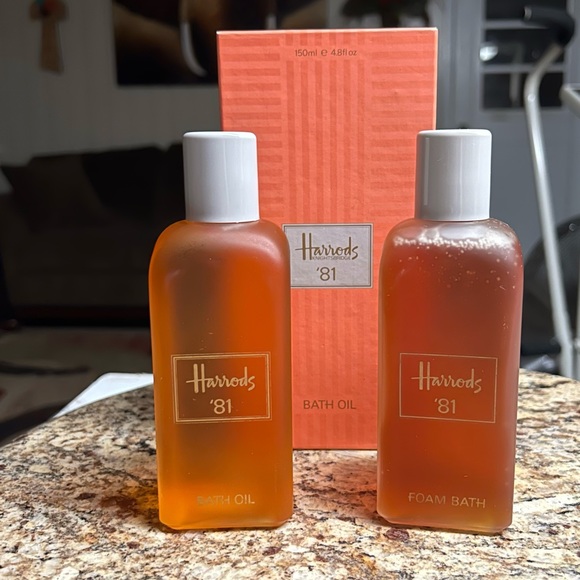 Harrods 81’ • Vintage • 2 Bottles Bath Oil & Foam Bath • 8.0 Fl. Oz. • New - Picture 16 of 16